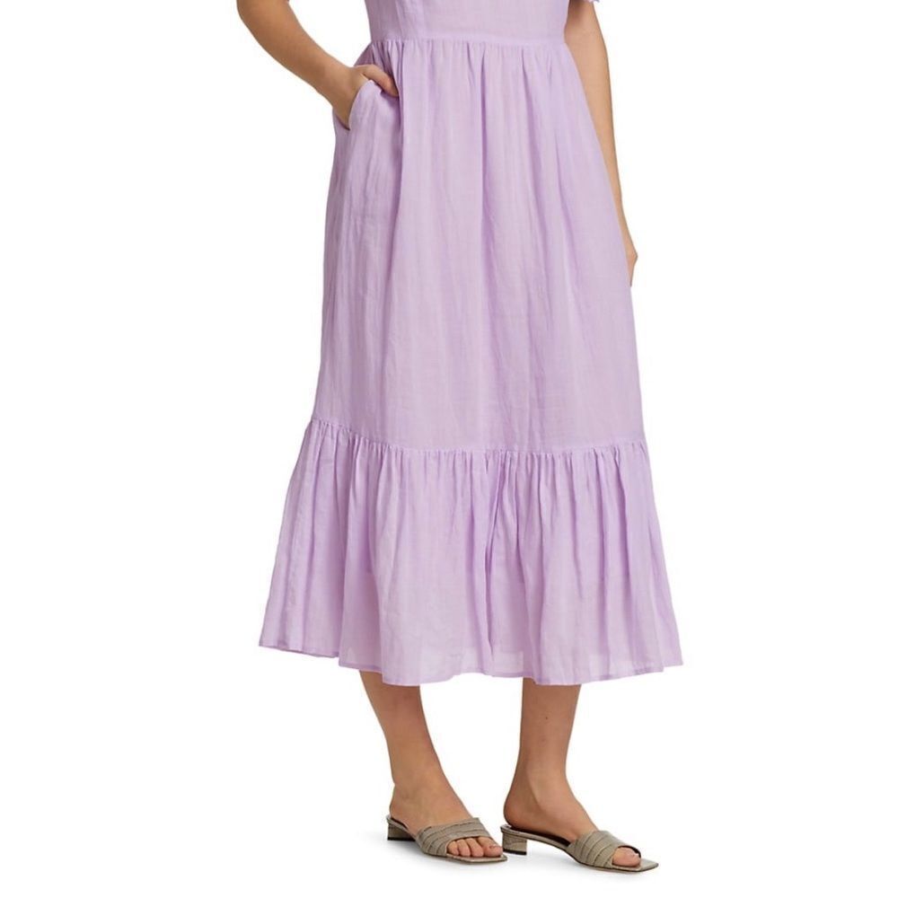 💜 Lilac Purple Ruffle Dress from Sea - Picture 3 of 7